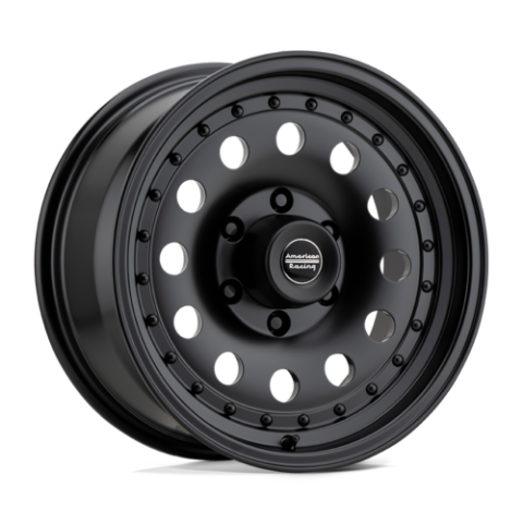 AR62 Outlaw II Satinschwarz 15x8 5x5,5